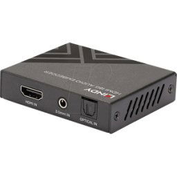 LINDY 38203 - Incrustador de audio HDMI, 18Gbps, 4K 60 Hz