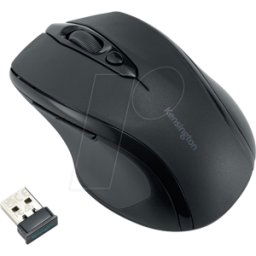 KENSINGTON KENS K72481WW - Ratón (ratón), radio, negro
