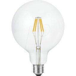 SCHIEFER LIGHTING SCHI LX023825302 - Lámpara LED E27, 4 W, 360 lm, 2500 K, filamento, atenuabl