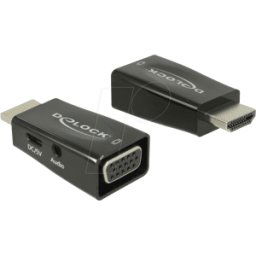 DELOCK 65901 - Adaptador HDMI, conector HDMI-a a conector hembra VGA
