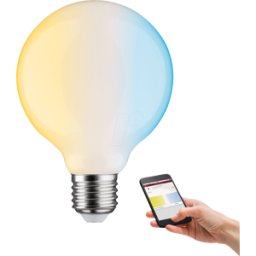 PAULMANN PLM 50396 - Luz inteligente, lámpara, E27, 7 W, regulable