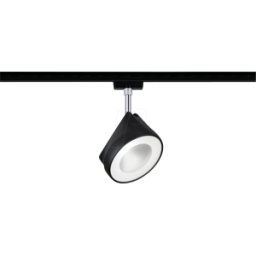 PAULMANN PLM 96942 - Urail led track spot Arena, 860 lm, 14 W, 4000 K, negro/cromo