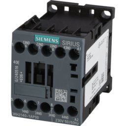 SIEMENS 3RH2140-1AP00 - Contactor auxiliar S00, 4 contactos de cierre 6 a / 230 V CA