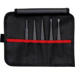 KNIPEX KN 92 00 05 ESD - Juego de pinzas de plástico, ESD, 5 piezas
