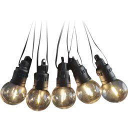V-TAC VT-7804 - Guirnalda solar LED de 10, 12 m, 3000 K, mando a distancia, IP44