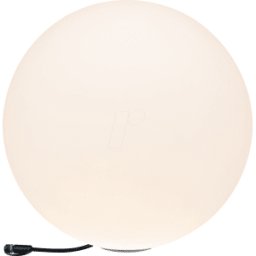 PAULMANN PLM 94179 - Objeto de luz Plug&Shine; Globe IP67, 3000K, Ø 50 cm