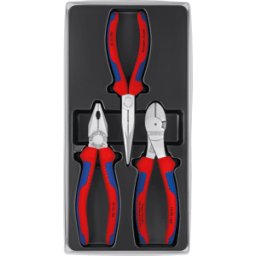 KNIPEX KN 00 20 11 V01 - Juego de alicates, 3 piezas