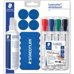 STAEDTLER 613S - Juego de pizarra blanca Lumocolor