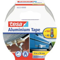 TESA 56223 - Cinta de aluminio, 10 m x 50 mm