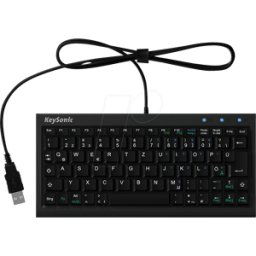 KEYSONIC KEYSON ACK3401U - Teclado, USB, negro