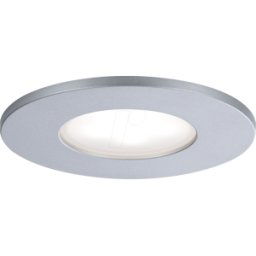 PAULMANN PLM 99937 - Luminaria empotrable Calla rígida, 5 W, 4000 K, 30°, redo