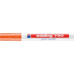 EDDING 750OR - Marcador de pintura, 2,0 - 4,0 mm, naranja