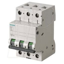 SIEMENS LS 6316 6 - Interruptor automático, Char. B, 16 a, 3 polos