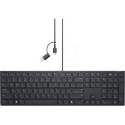 DELL KB525C - Teclado, USB/USB-C, negro, QWERTZ