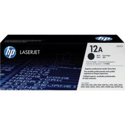 HEWLETT PACKARD TONER Q2612A - Tóner HP, negro, 12a, original