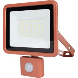 REV RITTER REV 2707616050 - Proyector LED, 30 W, 2550 lm, 6500 K, IP44, Sensor de terracota