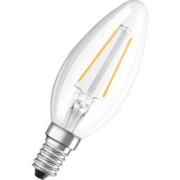 LEDVANCE GMBH OSR 075434141 - Lámpara LED STAR E14, 2,5 W, 250 lm, 4000 K, filamento