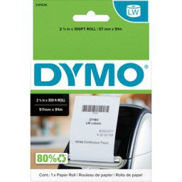 DYMO LW 2191636 - Rollo de papel DYMO para LabelWriter 57mm x 91m