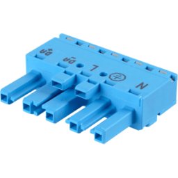 WAGO 770-1105 - WINSTA® MIDI, conector hembra de 5 polos, sin caja de descarga d