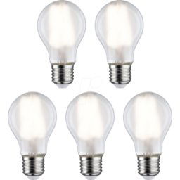 PAULMANN PLM 29091 - Lámpara de filamento LED, 7 W, 806 lm, 4000 K, paquete de