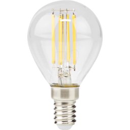 NEDIS N LBFE14G452 - Lámpara de filamento LED E14, 4,5 W, 470 lm, 2700 K, aten