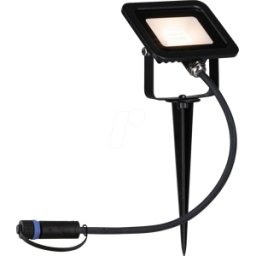 PAULMANN PLM 94574 - Proyector Plug&Shine; Earth Spike IP65, 3000 K, 6,8 W, 580 lm