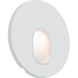 PAULMANN PLM 92924 - Luminaria empotrada, 1,7 W, 110 lm, 2700 K, redonda, blanco