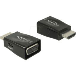 DELOCK 65902 - Adaptador HDMI, conector HDMI-a a conector hembra VGA