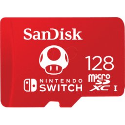 SDSQXAO128GGNCZN - Tarjeta de memoria microSDXC de 128 GB, interruptor de SANDISK