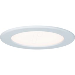 PAULMANN PLM 92062 - Panel LED, 11,1 W, 2700 K, redondo, blanco