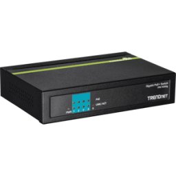 TRENDNET TRN TPE-TG50G - Switch, 5 puertos, Gigabit Ethernet, PoE