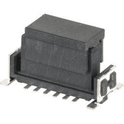 BINDER MPE GMBH MPE 715-1-012 - Regleta de terminales CRIMP SMD, 12 polos, 500 V / 1,6 A.