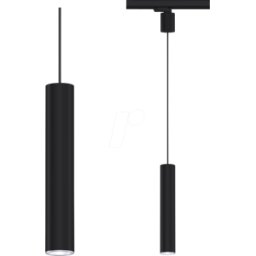 PAULMANN PLM 95399 - Péndulo ProRail3 Artemons, GU10, máx. 10 W, dimm, negro