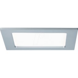 PAULMANN PLM 92077 - Panel LED, 12 W, 4000 K, cuadrado, cromo
