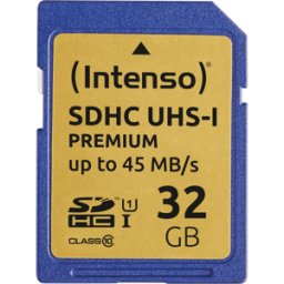 INTENSO 3421480 - Tarjeta de memoria SDHC 32 GB, Intenso Clase 10 - UHS-1
