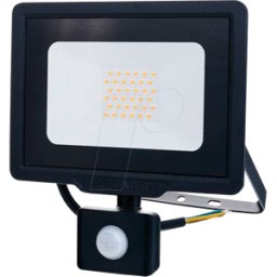 OPTONICA OPT 5958 - Foco LED, 30 W, 2400 lm, 6000 K, IP65, sensor
