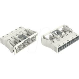 WAGO 770-725 - WINSTA® MIDI, conector hembra de 5 polos, encaje a presió