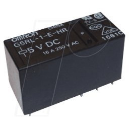 OMRON G5RL-1E 230AC - RELÉ DE POTENCIA G5RL, 1 CO, 230 V CA, 16 A.