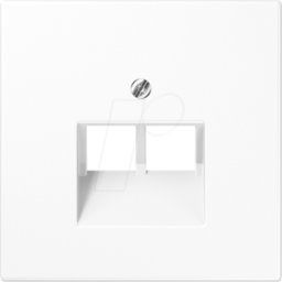 JUNG JG LS969-2 UA - Cubierta, para cajas de conexiones IAE/UAE de 2 x 8 polos