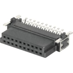 BINDER MPE GMBH MPE 715-4-020 - Regleta de terminales de resorte SMD, 20 polos, 500 V / 1,6 A.