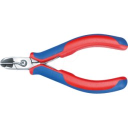 KNIPEX KN 77 12 115 - Alicate de corte diagonal para electrónica, 160 mm, pulid