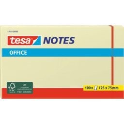 TESA 57655 - Notas adhesivas, 125 x 75mm, 100 hojas