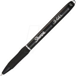 SHARPIE SGEL12 - Sharpie S-Gel roller de gel, 0,7 mm, 12 unidades, negro