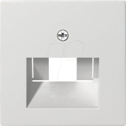 GIRA55 UAE RWG - Cubierta para caja de conexiones UAE/IAE (RDSI) y de red en blan