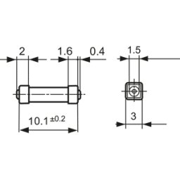 SCHURTER UMT 2,5A - Fusible de 2,5 a SMD
