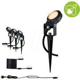PAULMANN PLM 94729 - Centro de atención de jardín Plug&Shine,; apto para