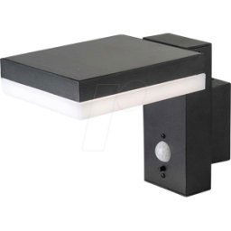 V-TAC VT-10402 - Luminaria solar mural, 220 lm, 2 W, 3000 K, sensor de movimiento