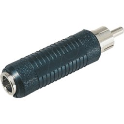 FREI NTA 176 - Conector hembra jack mono de 6,3 mm a conector macho RCA