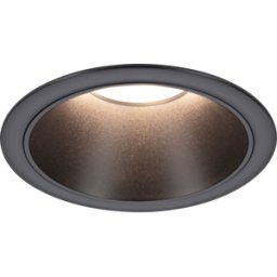 PAULMANN PLM 94871 - Luminaria de encastre Cole Coin, 6 W, 2700 K, 470 lm, dimm, negr
