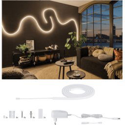 PAULMANN PLM 70962 - Tira de LED MaxLED Flow, 23 W, 1500 lm, blanco cálido, 15